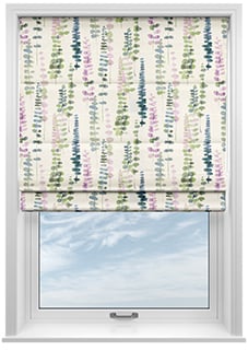 Santa Maria, Blossom - Motorised Roman Blind